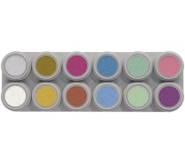 Grimas: Water make-up Pearl  Palette 12  P12